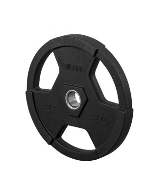 Gorilla Sports Záťažový kotúč, plast, 20 kg