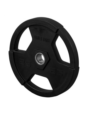 Gorilla Sports Záťažový kotúč, plast, 25 kg