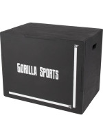 Gorilla Sports Plyobox v čiernej farbe