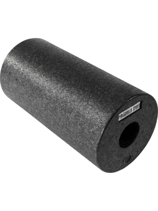 Gorilla Sports Fasciálny valec, čierny, 29 cm