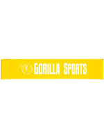Gorilla Sports Fitness guma 20 lb, žltá