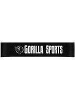 Gorilla Sports Fitness guma 35 lb, čierna