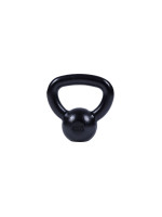 Gorilla Sports Kettlebell činka, liatinová, čierna, 4 kg