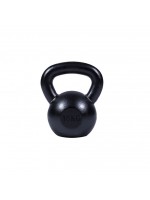 Gorilla Sports Kettlebell činka, liatinová, čierna, 16 kg