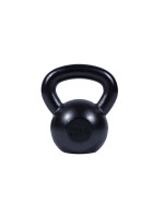 Gorilla Sports Kettlebell činka, liatinová, čierna, 20 kg