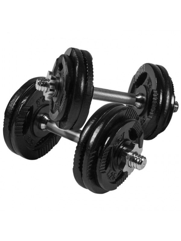 Gorilla Sports Sada činiek so závažím 30 kg, 30 mm