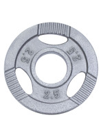 Gorilla Sports Záťažový kotúč, liatinový, 2,5 kg