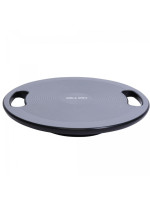 Gorilla Sports Balančná doska s držadlami, čierno / sivá