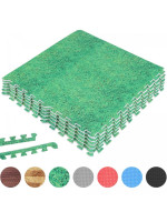 Gorilla Sports Súprava ochranných podložiek s koncovkami, tráva