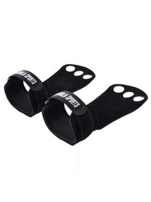 Gorilla Sports Mozoľníky Grips, 2 kusy, L, čierne