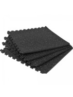 Gorilla Sports sada ochranných podložiek, 4 ks, čierna/biela