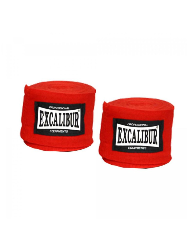 MAXXUS Boxerské bandáže, červené, 2 ks, 5 m