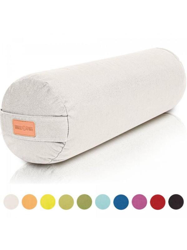 Gorilla Sports Vankúš na jogu 65 x 20 cm, pieskový