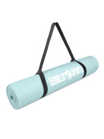 Gorilla Sports Podložka na jogu z PVC, svetlo modrá