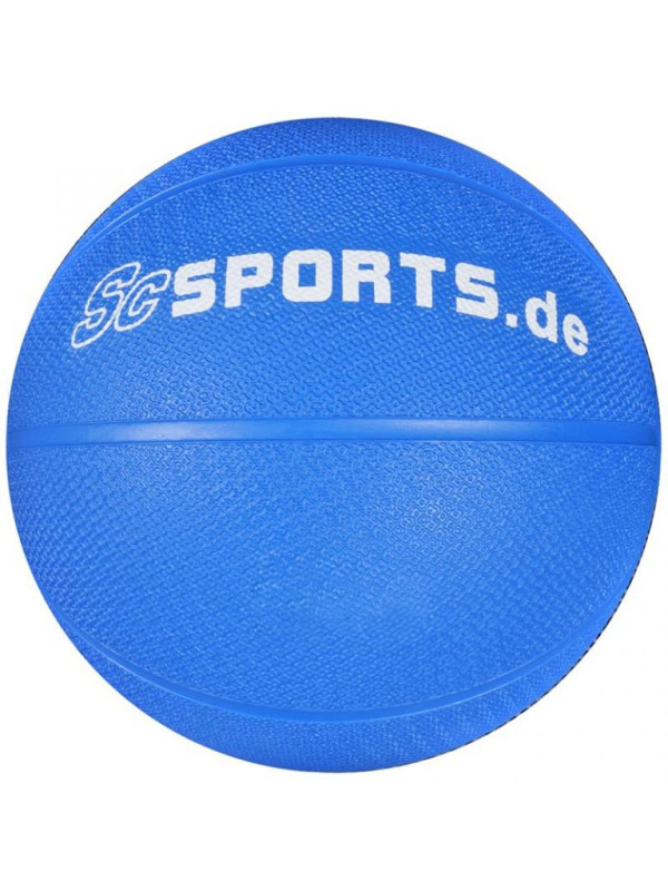 ScSPORTS Medicinbal gumový 6 kg, modrý