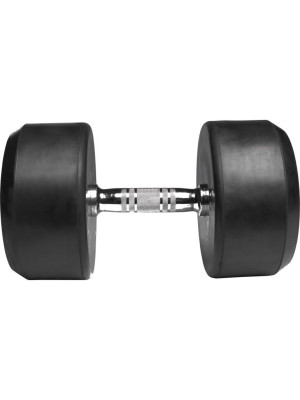 Gorilla Sports Jednoručná činka čierno/biela, 37,5 kg