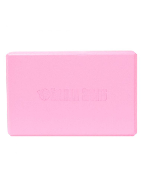 Gorilla Sports Joga kocka, ružová