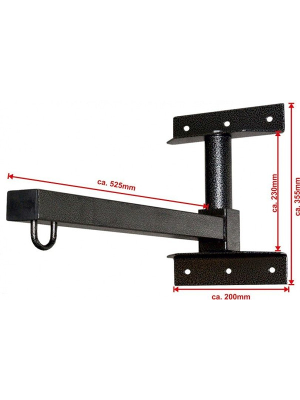 MAXXUS Nástenný držiak na boxovacie vrecia, skladací