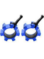 Gorilla Sports Rýchloupínacie uzávery 50 - 51 mm, 2 ks, modrá