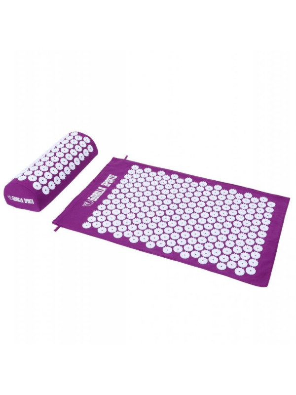 Gorilla Sports Akupresúrna podložka, fialová