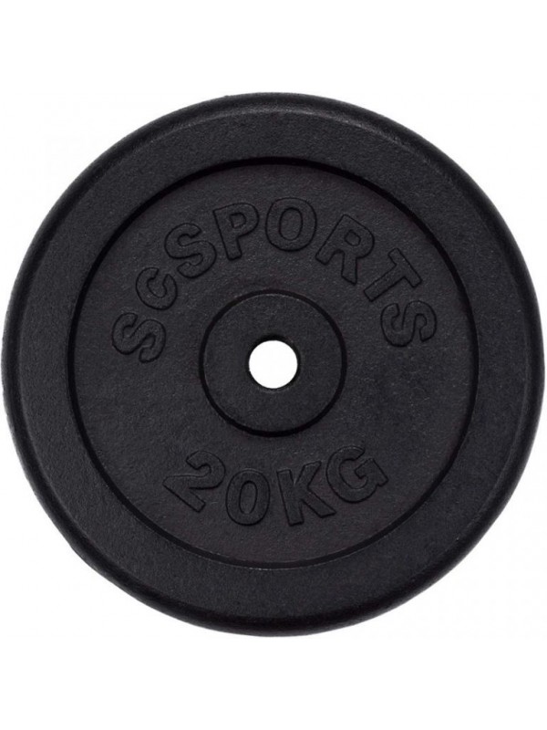 SCSports Liatinový kotúč, 20 kg