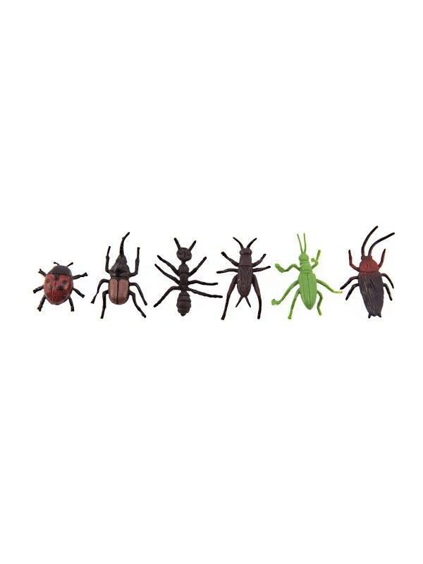 Hmyz / zvieratko mini plast 4 až 8 cm, 12 ks v sáčku