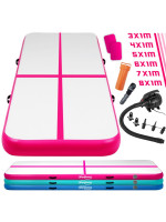 PHYSIONICS Nafukovacia žinienka 400 x 100 x 10 cm, ružová