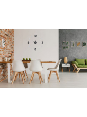 Samolepiace hodiny G21 Metallic Style