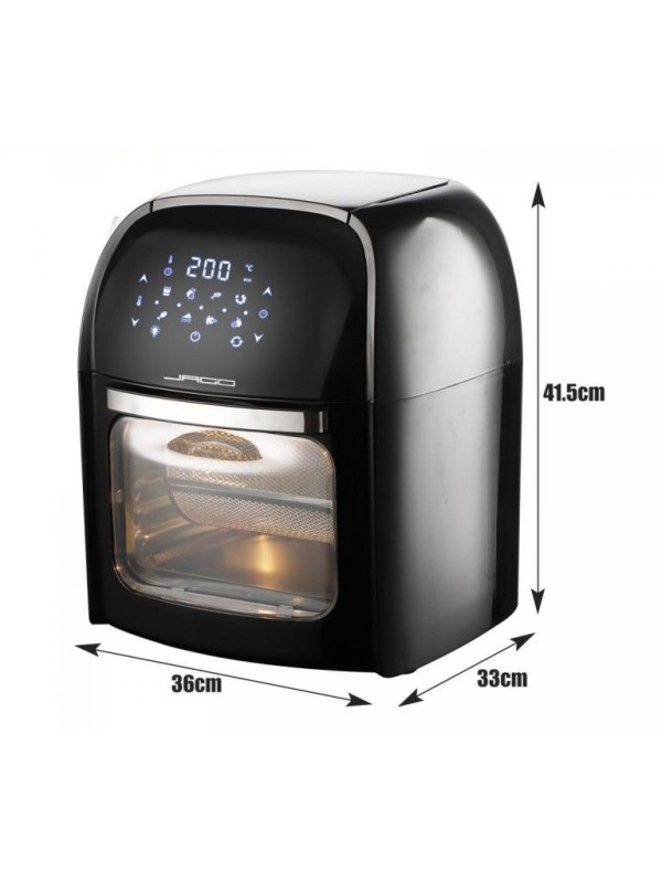 JAGO Horkovzdušná fritéza s dotykovým displejom, 1800 W