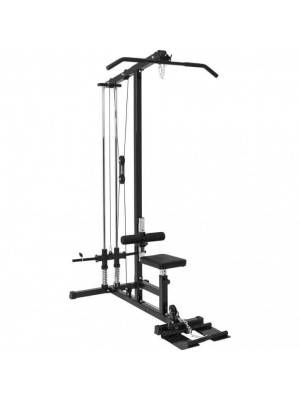 Gorilla Sports Posilňovacia veža, 154 x 83 x 210 cm, čierna