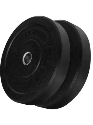 Gorilla Sports Sada oceľových kotúčov, 2 x 25 kg Gorilla Sports Sada oceľových kotúčov, 2 x 25 kg