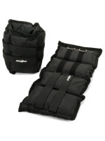 MAXXIVA záťažové manžety, 2 x 3 kg, čierna