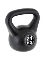 MAXXIVA Kettlebell činka, čierna, 24 kg