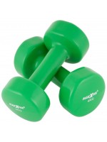 MAXXIVA sada vinylových činiek 2 x 4 kg, zelená