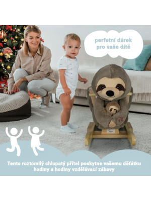 INFANTASTIC hojdací leňochod so zvukovými efektami