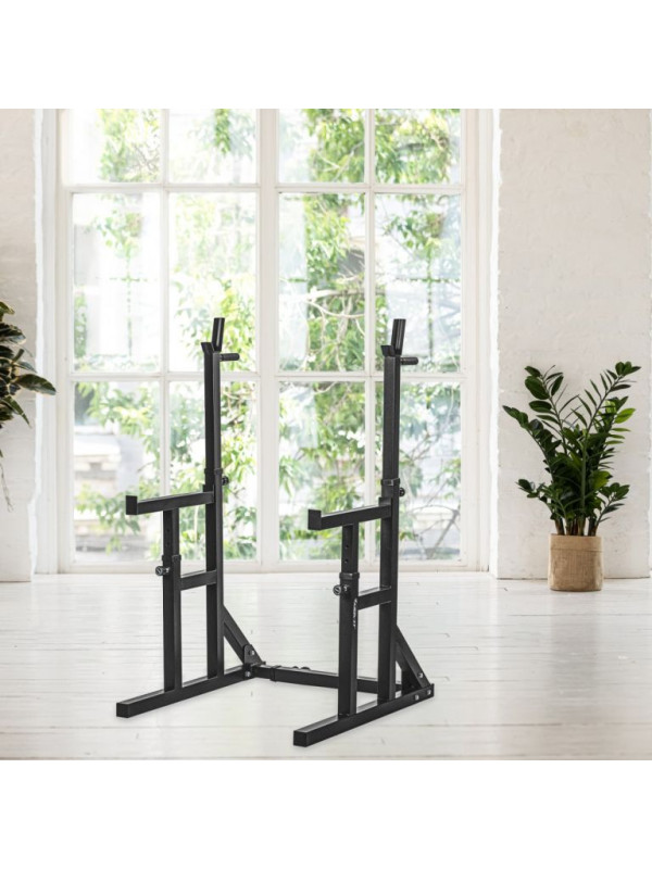 MOVIT stojan na drepy, nosnosť 300 kg, čierny