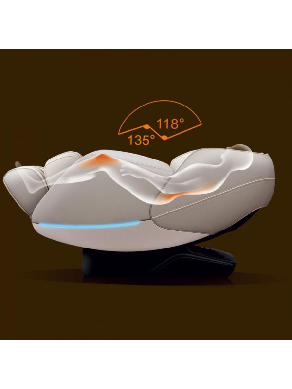 Maxxus Masážne kreslo MX 10.0Z, champagne/béžová