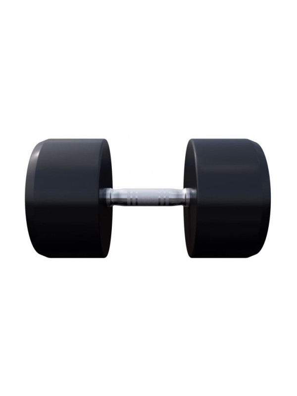 Gorilla Sports Jednoručná činka čierno/biela, 40 kg