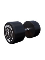 Gorilla Sports Jednoručná činka čierno/biela, 40 kg