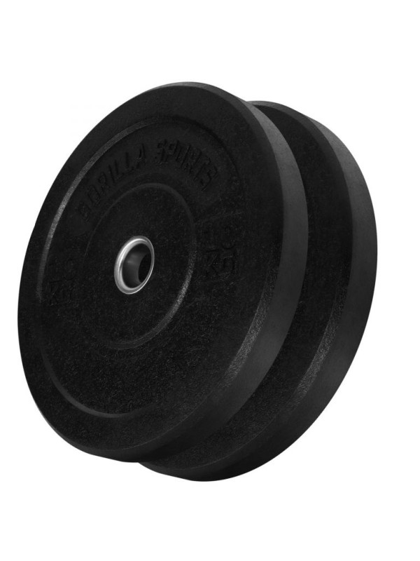 Gorilla Sports Sada oceľových kotúčov, 2 x 10 kg Gorilla Sports Sada oceľových kotúčov, 2 x 10 kg