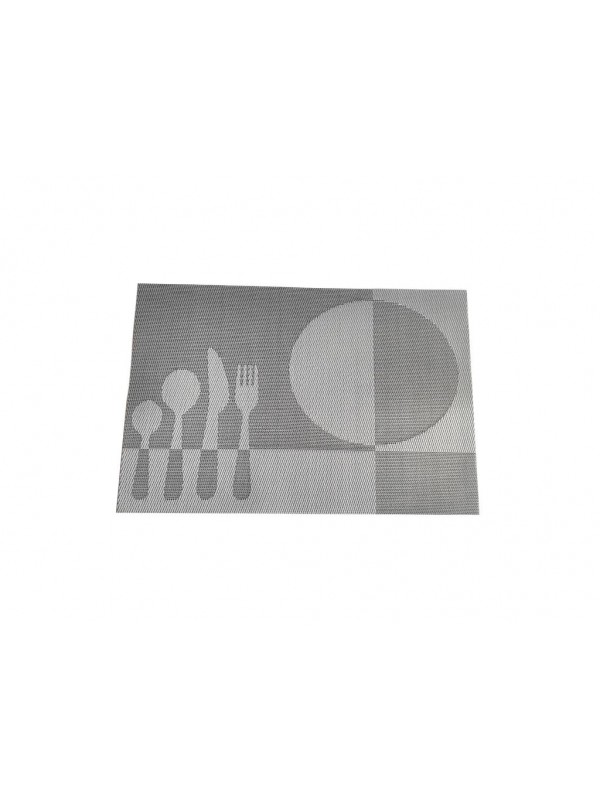 Praktické prestieranie na stôl FOOD - 30 x 45 cm, šedá