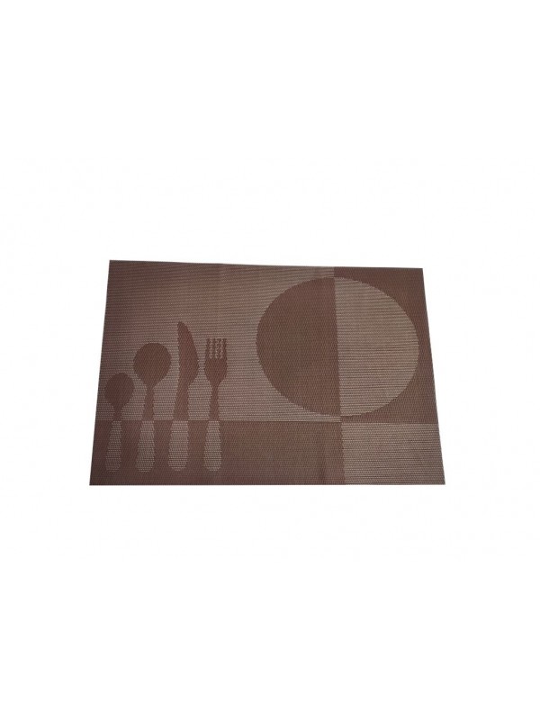 Praktické prestieranie na stôl FOOD - 30 x 45 cm, hnedé
