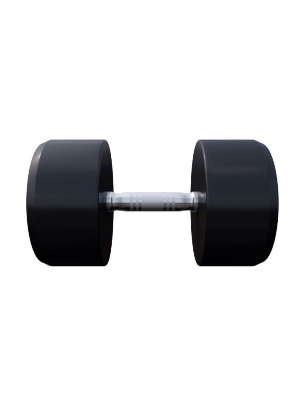 Gorilla Sports Jednoručná činka čierno/biela, 35 kg