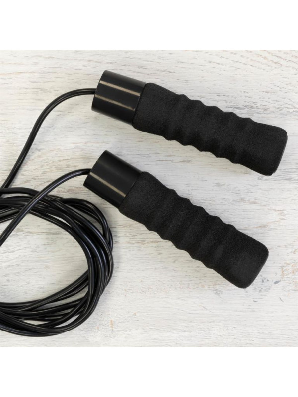 MAXXIVA rýchlostné švihadlo, 280 cm, čierne