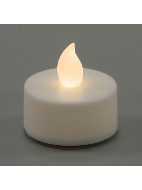 NEXOS Dekoratívna sada LED čajových sviečok, biela, 8 ks