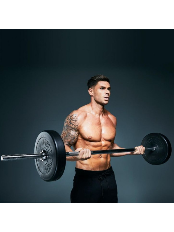 Gorilla Sports Činkový kotúč z plastu, výplň cement, 5 kg