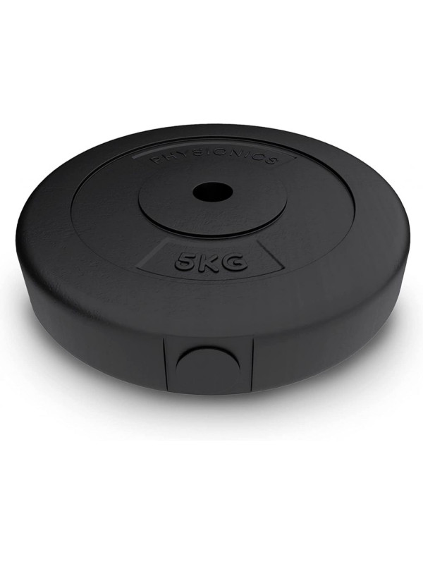 Physionics sada záťažových dosiek 2 x 5 kg, 31 mm