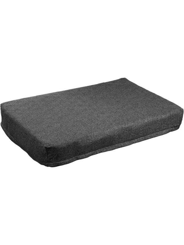 Vankúšik pre psa veľkosť XL, tmavo šedý, 140 x 100 x 10 cm