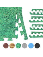 Gorilla Sports Zakončenie pre ochranné podložky, zelená, 8 ks