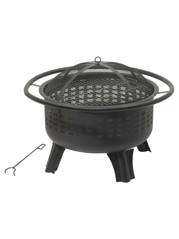 CATTARA Ohnisko MERAPI s poklopom, 80 x 80 x 62 cm